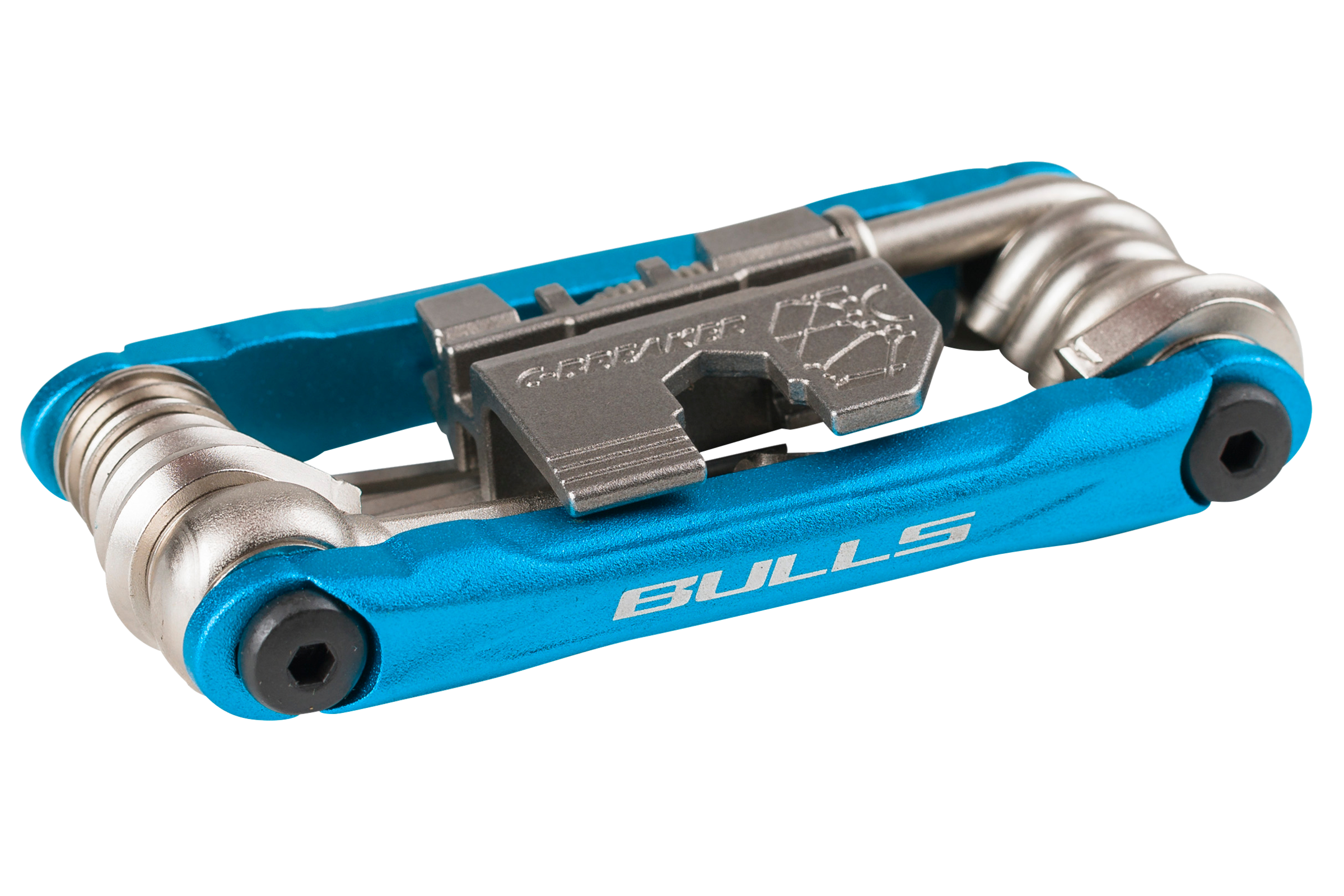 Bulls - Multitool 18 Funktionen Silber/Blau