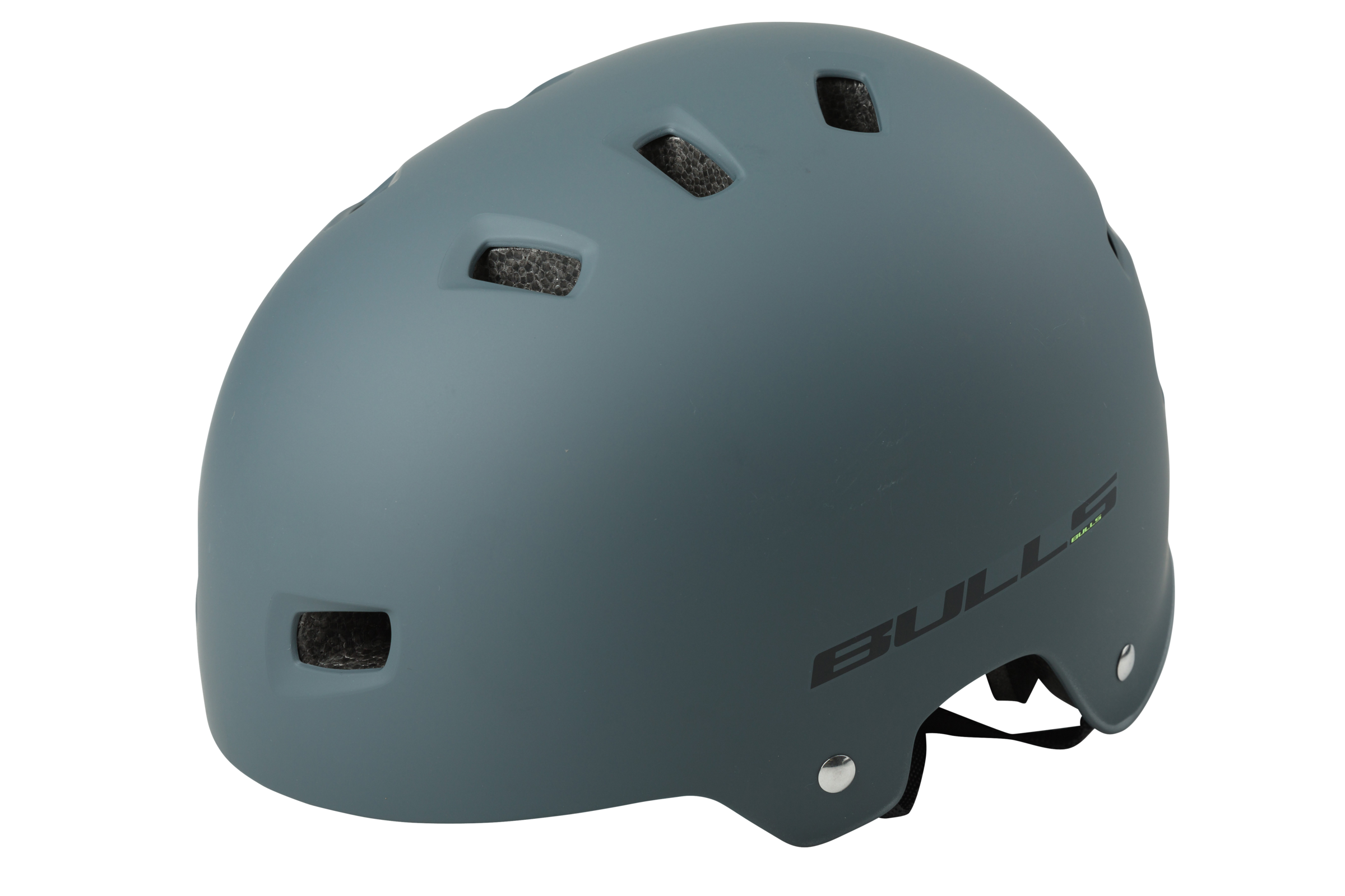 BULLS - Commander Erwachsene - Unisex BMX/Dirt/Skate Helm dunkelgrau