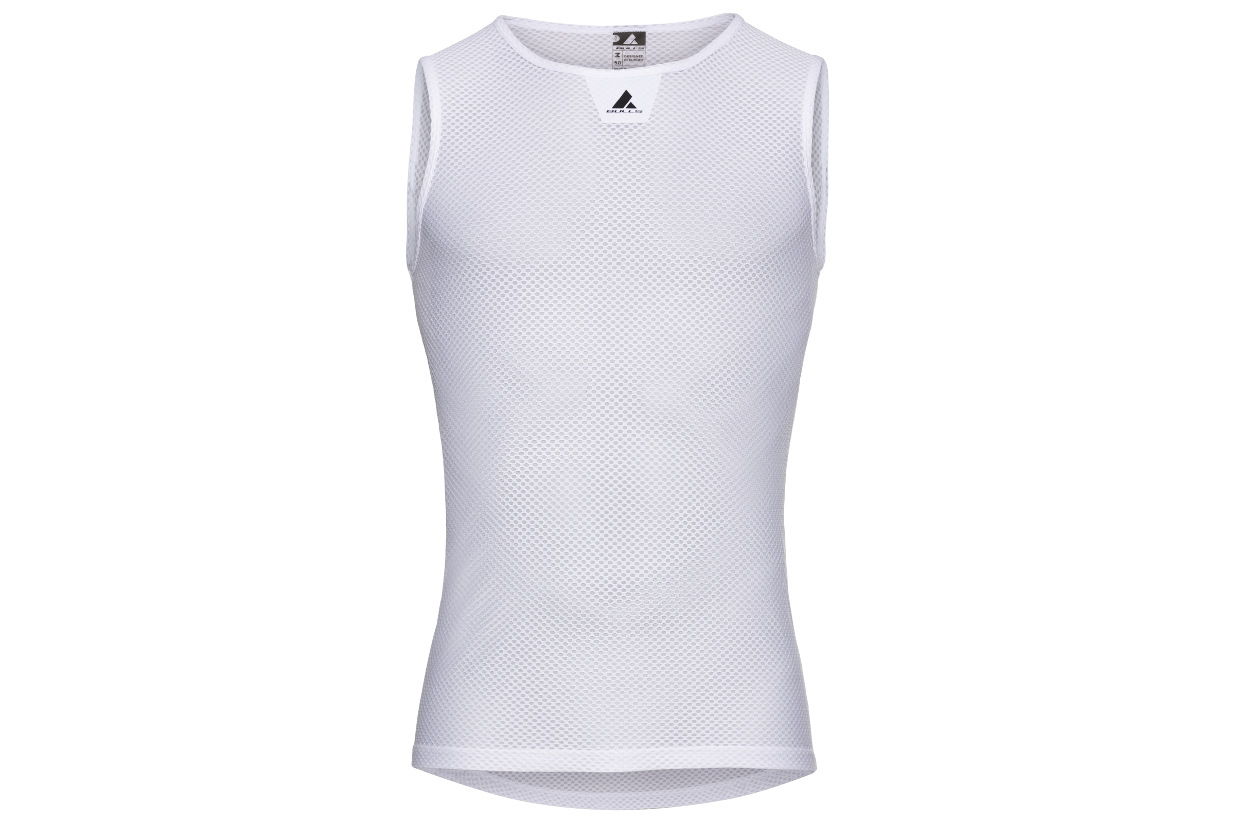 BULLS - Baselayer Sleeveless Herren Unterhemd ärmellos weiß