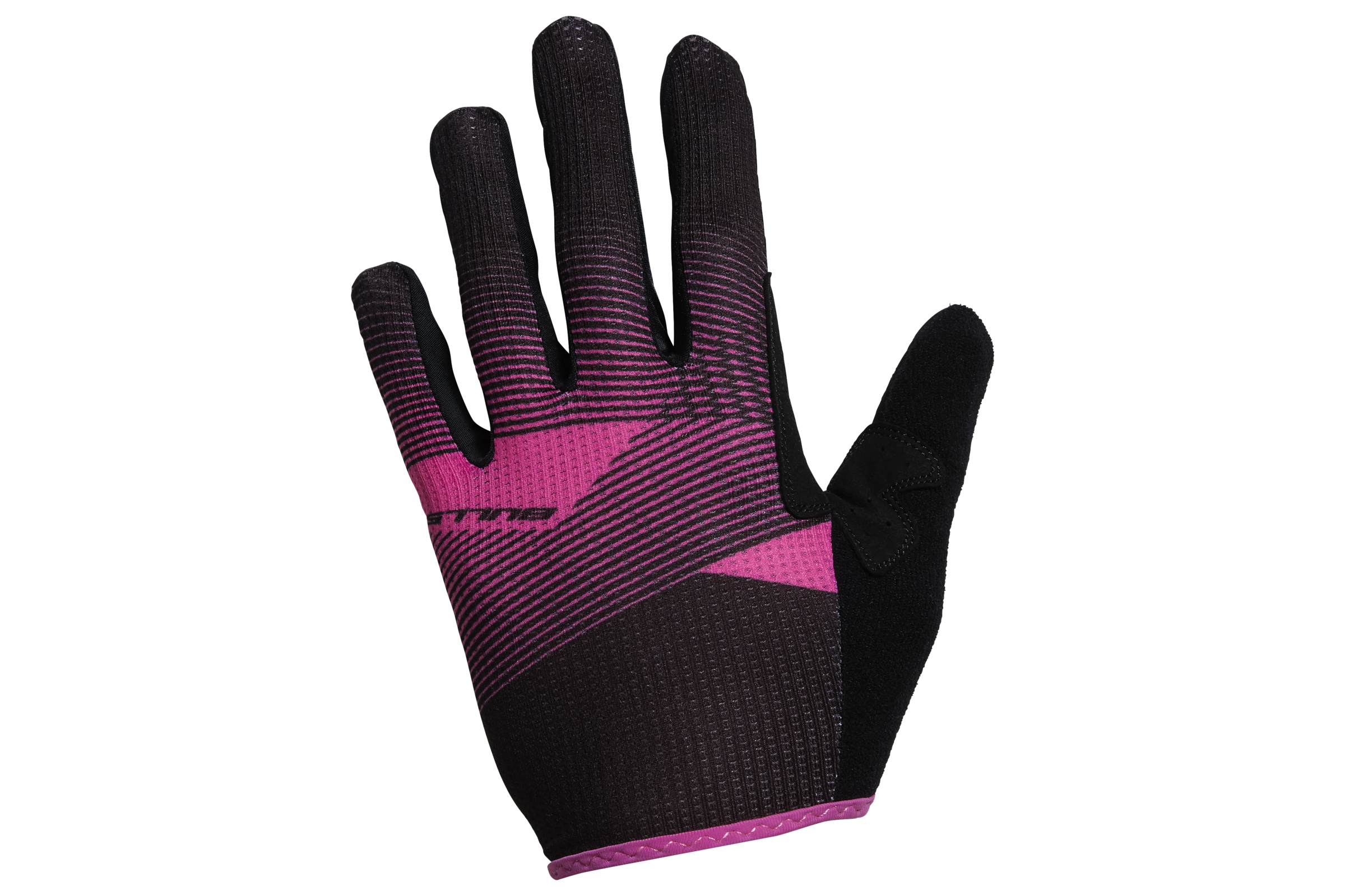 BULLS - Kiba Damen Radhandschuhe lang schwarz/pink