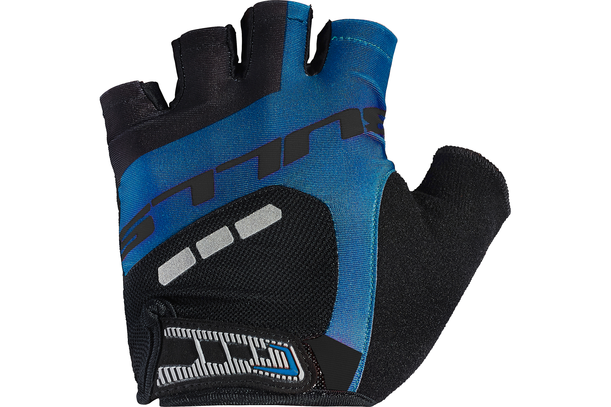 BULLS - Night Hawk Kurzfingerhandschuhe schwarz/blau