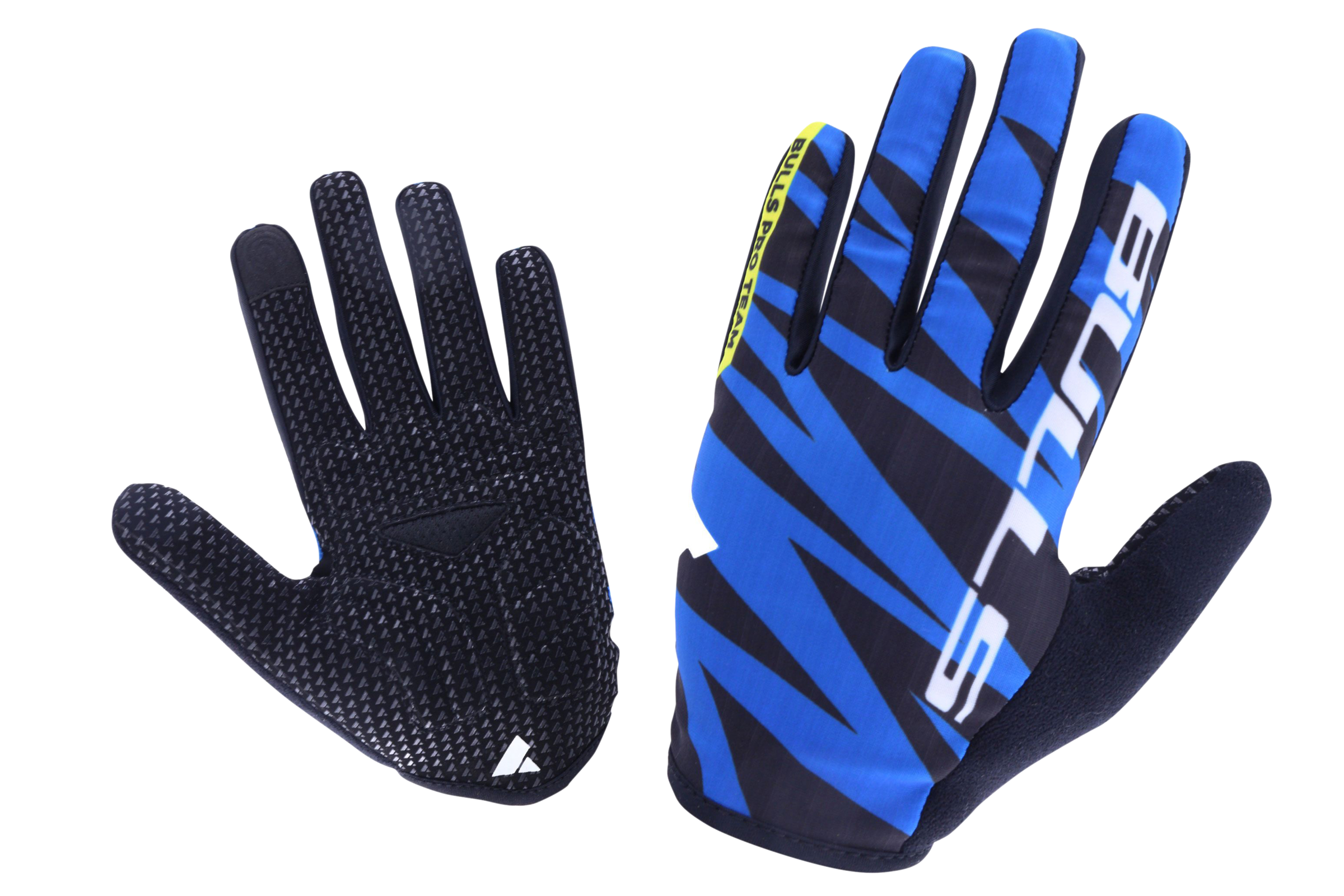 Bulls - Team Herren Radhandschuhe lang schwarz/blau