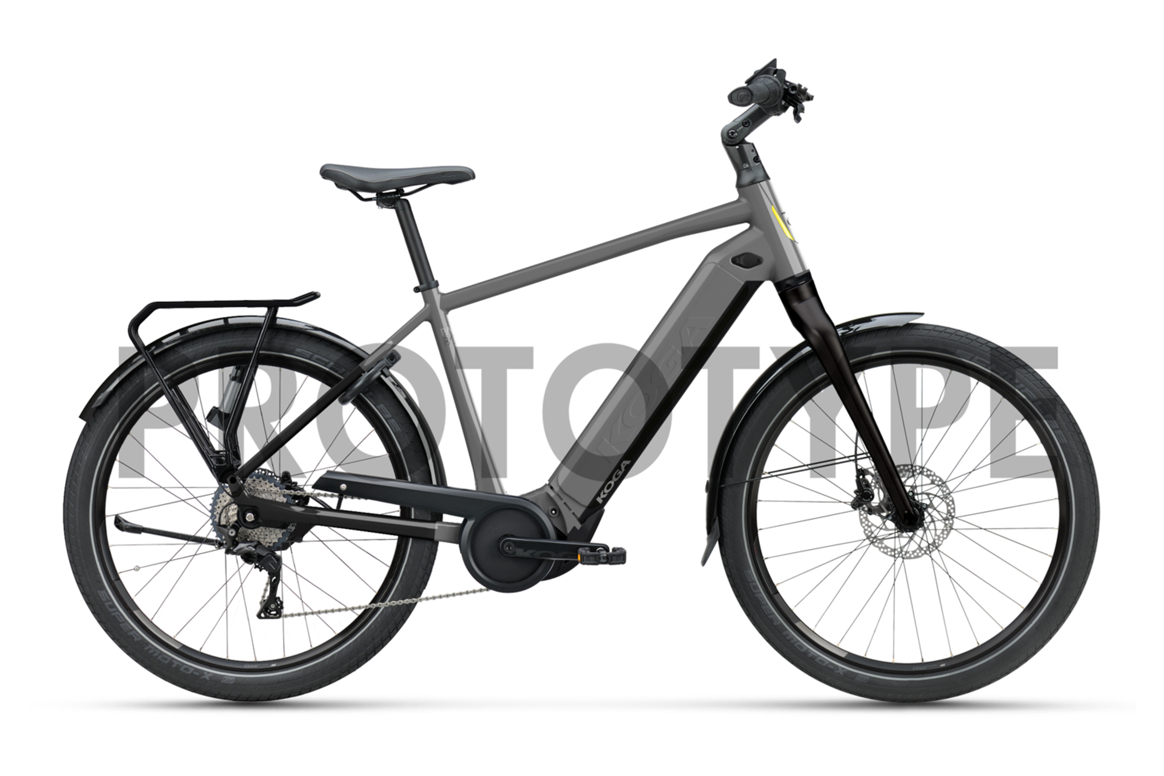 Koga - PACE B05 DIAMANT Basalt Grey / Black High Gloss