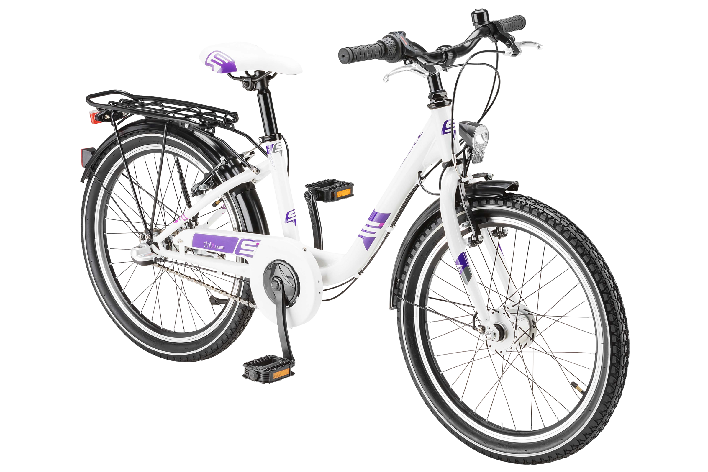 S'COOL - chix 20 steel. limited weiss/violet