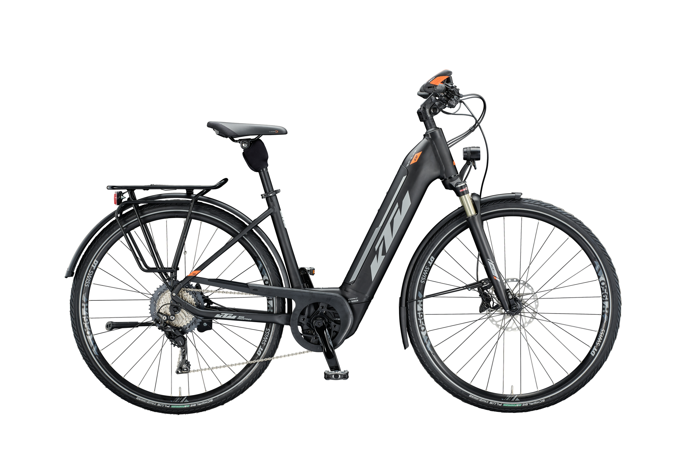 KTM - Macina Style 610 black matt (grey+orange)