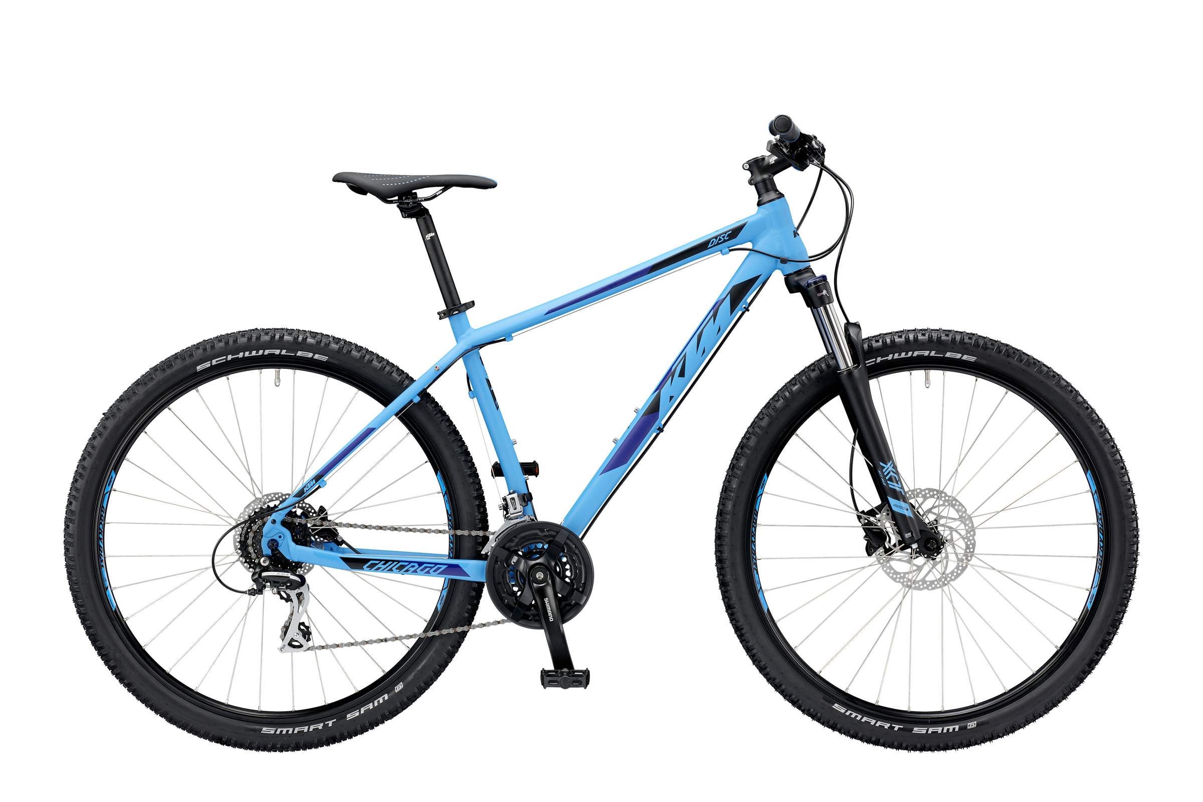 KTM - Chicago 29.24 HD Disc azzuroblau matt 2.F