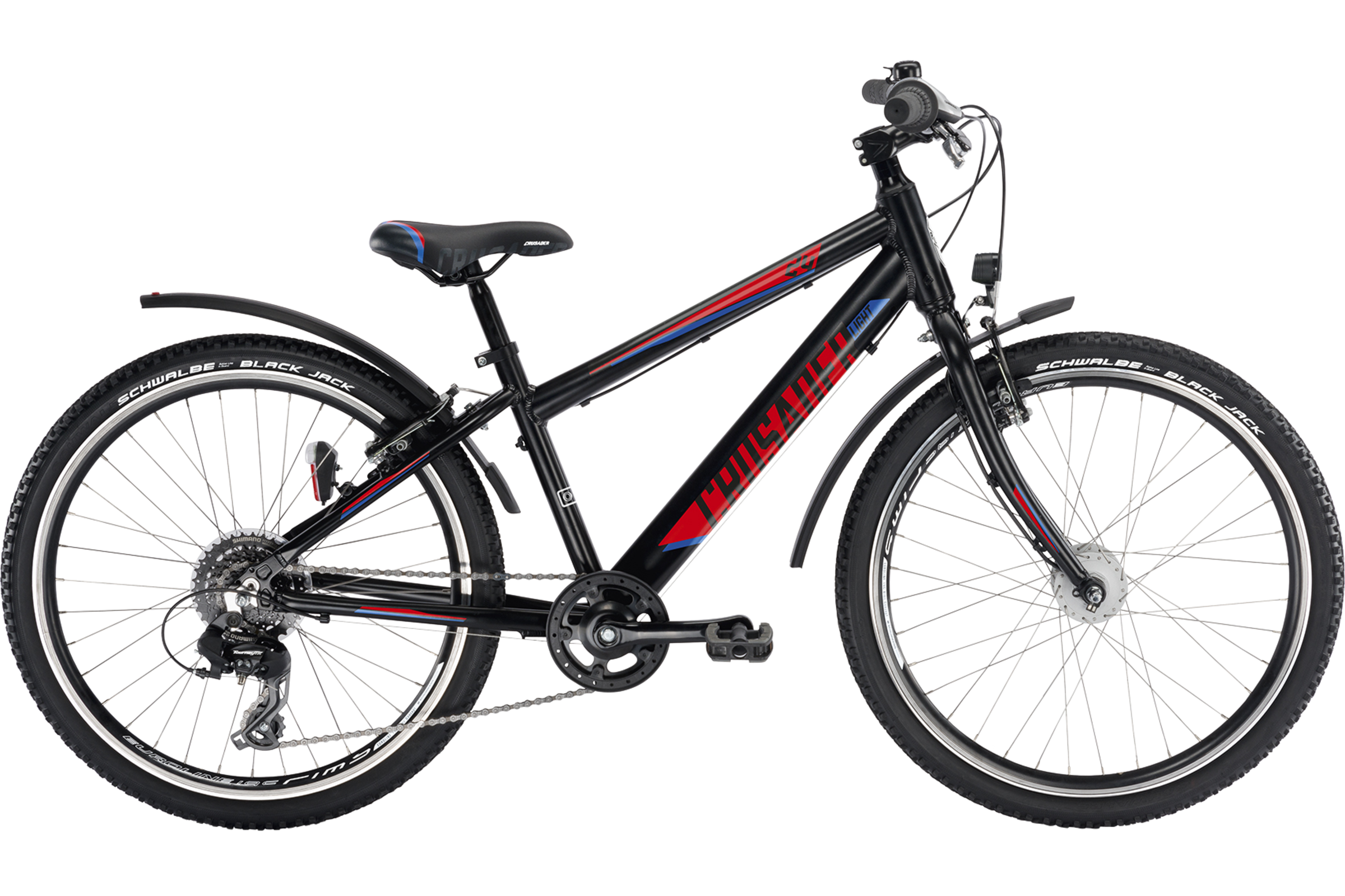 Puky - Crusader 24-8 Alu light Active schwarz